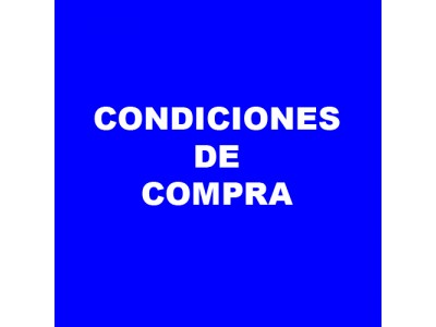 CONDICIONES COMPRA
